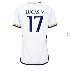 Real Madrid Lucas Vazquez #17 Replika Hjemmebanetrøje Dame 2023-24 Kortærmet